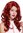 DW1948-220-137 Lady Quality Wig long wavy parting teased volume red Diva 20"