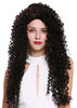 DW2315-2T30 Lady Quality Wig Long Dense Chestnut Brown Curls curly Afro Carribbean Style