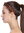 Geflochtenes breites Haarband Rotbraun CXT-005-033
