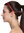 Geflochtenes Haarband schmal Knallrot CXT-009-617