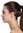 Geflochtenes Haarband schmal Granatrot CXT-009-120
