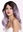 RGF-5904LD-T4/GRAY Lady Quality Wig long wavy parting Ombre mix dark brown purple grey gray