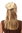 O2-88 Hairpiece Topknot Hairknot Daisy Hairbow Bun Light Blond