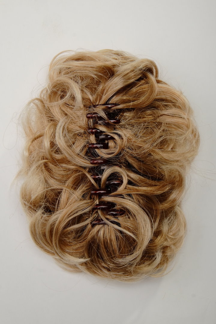 QHP Haardutt Duttkissen Knotenring Haarknoten blond braun schwarz 