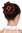 TYD-0004-35 Hairpiece Hairbun Bun Hairrose elaborate braided traditional dark red auburn