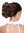 Q0147-25T33 Hairpiece Hairbun Bun Hairrose voluminous curled large clip/clamp Auburn Blond Mix