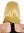 SA092 Lady Quality Wig Cosplay short Longbob shoulder-length smooth yellow