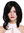 SA089-1 Lady Quality Wig shoulder length voluminous wavy parting black