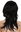 SA089-1 Lady Quality Wig shoulder length voluminous wavy parting black