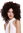 Quality women's wig lady lace front monofilament curls curly volume dark brown reddish brown mix