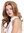 Quality women's wig long wavy soft curls middle parting brown blonde highlights DW1595-OF27-30-613