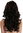 Quality wig lace front partial monofilament long middle parting noble curls black fair copper-brown