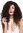 Quality women's wig loose hair long curls lady voluminous brown blonde mix AMOG-10+10CM-R674