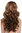 Quality women's wig partial monofilament parting long wavy slightly curly black brown blonde DW2596