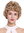 Quality women's wig lady monofilament handmade short curls curly blonde DW2308-FHT-MF-16