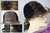 Quality women's wig lady monofilament handmade short wavy golden brown dark blonde mix