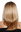 omen's wig lady lace front partial monofilament long sleek ombre mix dark brown blonde
