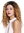 Quality women's wig lady side parting afro curls curly ombre brown blonde mix 803AD-SOH627613