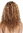 Quality women's wig lady side parting afro curls curly ombre brown blonde mix 803AD-SOH627613