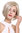 Quality women's wig short noble partial- monofilament handmade blonde mix lady DW2434A-MF-H16/613