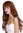 Quality women's wig long wavy fringe Balayage fair copper brown rose pink Cosplay lady H1800-612R30