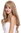 Quality women's wig long fringe sleek wavy hair tips blonde mix lady H950D-27/613A
