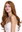 Quality women's wig long wavy lady middle parting reddish blonde red blonde 1570A-27