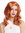 90831-ZA130 Lady party wig long wavy middle-parting coppery brown copper light auburn