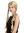 Lady party wig Halloween long braided plaits middle parting schoolgirl girly Lolita Look blond