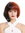 Lady Quality Cosplay Wig Bob Longbob voluminous two-face vertically split black red Ladybird