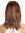 Lady Wig shoulder-length fringe parting straight auburn streaked copper blond highlights 17"