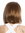 Halfwig Hairpiece Extension with braided hair circlet shoulder length straight medium golden brown