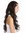 Hairpiece half wig Clip-In Extension alice band very long slightly curled dark brown 27" TYW60871H-4