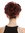 Hairpiece Hairbun Bun Hair Rose bushy voluminous red rustbrown Q840-131
