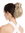 Ponytail Hairpiece Extensions short great volume wavy light ash blond 8" 1028-V-24