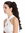Ponytail Hairpiece Extensions very long voluminous curled curls dark brown 20" 19AXL-V-4