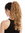 Ponytail Hairpiece Extensions very long voluminous curled matted copper blond 20" 237-V-27B