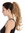 Ponytail Hairpiece Extensions very long voluminous curled matted copper blond 20" 237-V-27B