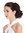 Ponytail Hairpiece Extensions short wavy brown 10" 506-V-6