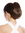 Ponytail Hairpiece Extensions short straight smooth but voluminous medium brown 10" 622-V-10