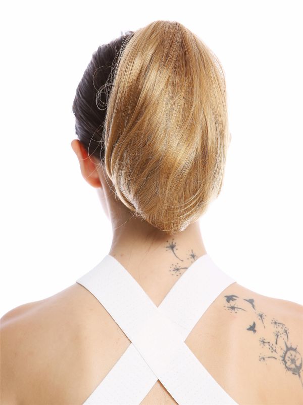 Ponytail Hairpiece Extensions Short Straight Smooth But Voluminous
