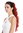 Ponytail Hairpiece Extensions optional Combs & Clamp very long voluminous curled red 23"