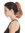 Ponytail Hairpiece optional Combs & Clamp short straight slighty wavy voluminous copper blond 12"