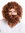wig & beard carnival prehistoric man neanderthal wood gnome wild hermit red-brown blonde mix