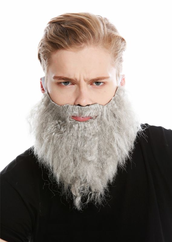 Perruque Barbe Noire WIG ME UP - Déguisement Carnival Halloween Hipster