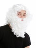 wig beard full-beard set white hermit wild prophet Moses Noah wizard magician 8115-A+B-P68