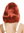 women's party wig carnival shoulder length long bob sleek fringe copper red dark red 0073-3-ZA131