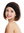 women's party wig headband short sleek 80's retro look chestnut brown mix GFW948-H-2T30