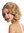women's quality wig 20's swing jazz Charleston Chicago middle parting waves wavy blonde mix