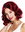 women's quality wig 20's swing jazz Charleston Chicago middle parting waves wavy red GFW1726-39